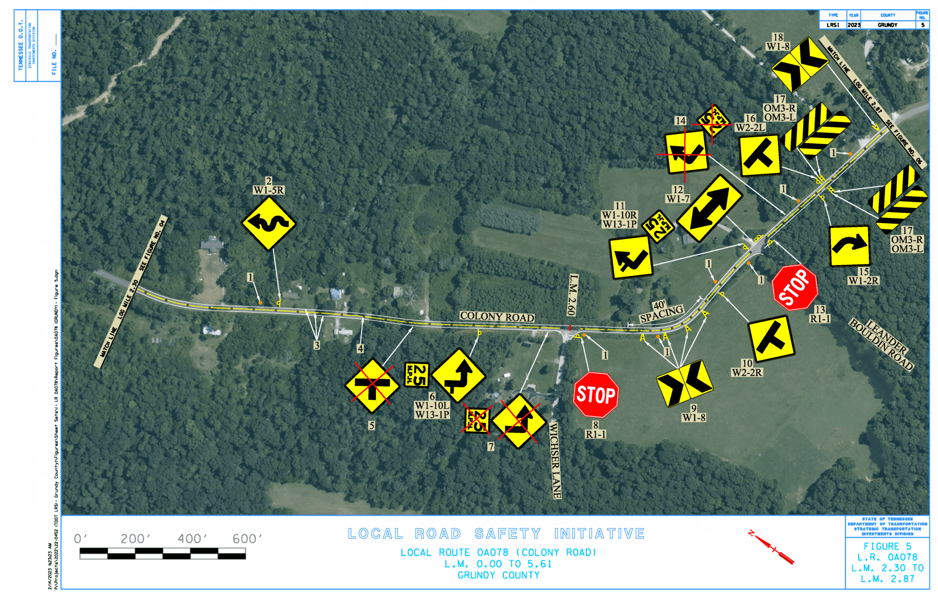 TDOT Local Road Safety Initiative TSquare Engineering